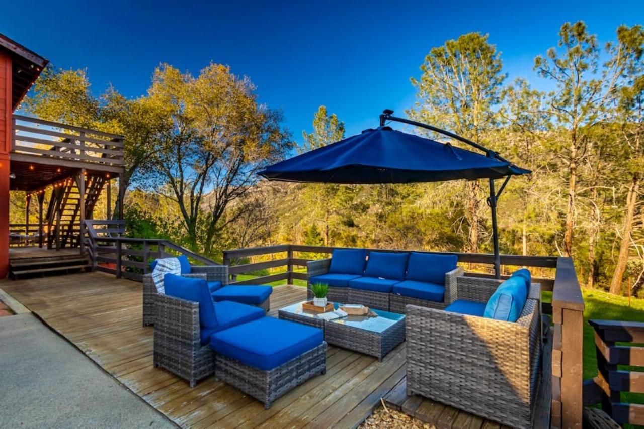 Sierra Vista Lookout Lodge With Creek, Waterfall And Waterholes, Minutes From Bass Lake And Yosemite South Gate North Fork المظهر الخارجي الصورة
