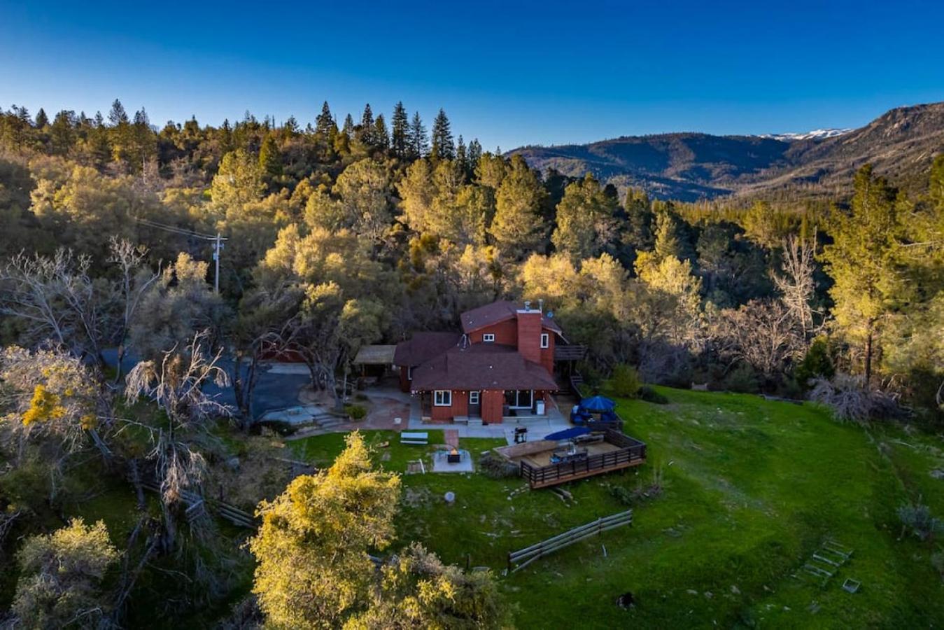 Sierra Vista Lookout Lodge With Creek, Waterfall And Waterholes, Minutes From Bass Lake And Yosemite South Gate North Fork المظهر الخارجي الصورة
