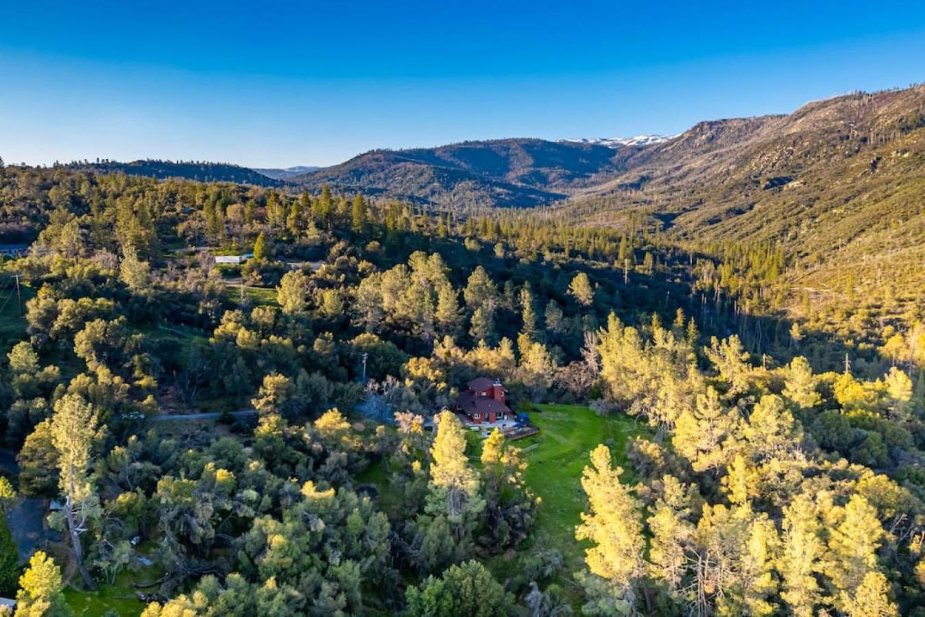Sierra Vista Lookout Lodge With Creek, Waterfall And Waterholes, Minutes From Bass Lake And Yosemite South Gate North Fork المظهر الخارجي الصورة